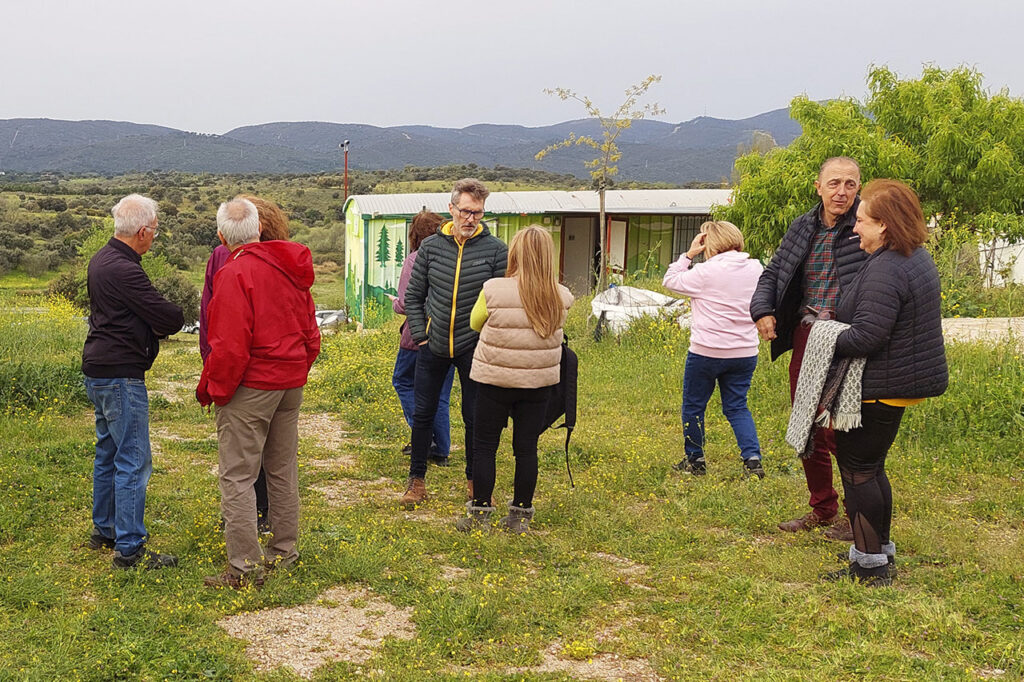 Disfrutando del Parque Navas del Rey