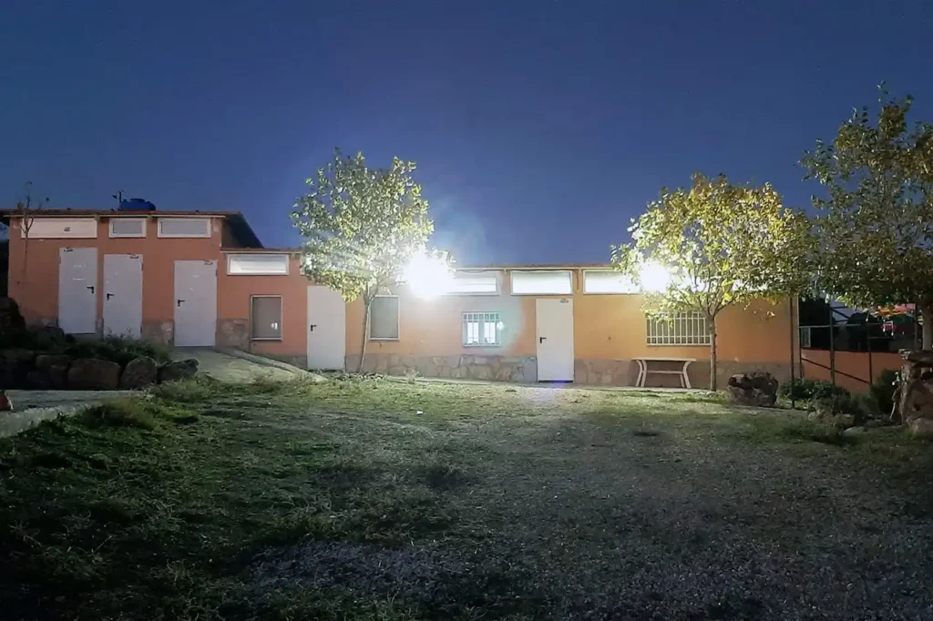 Recinto en el Parque de Estudio y Reflexión Navas del rey