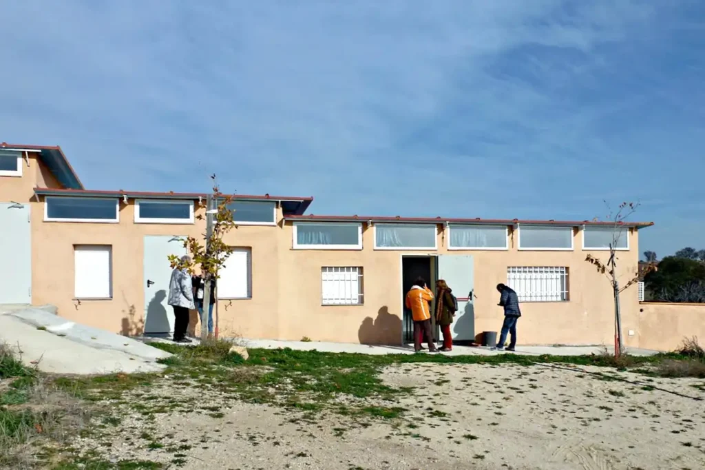 Recinto en el Parque de Estudio y Reflexión Navas del rey